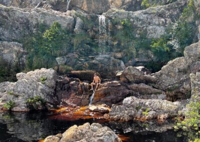 Lapinha Da Serra, Cachoeira Do Rapel , Minas Gerais, Brasil