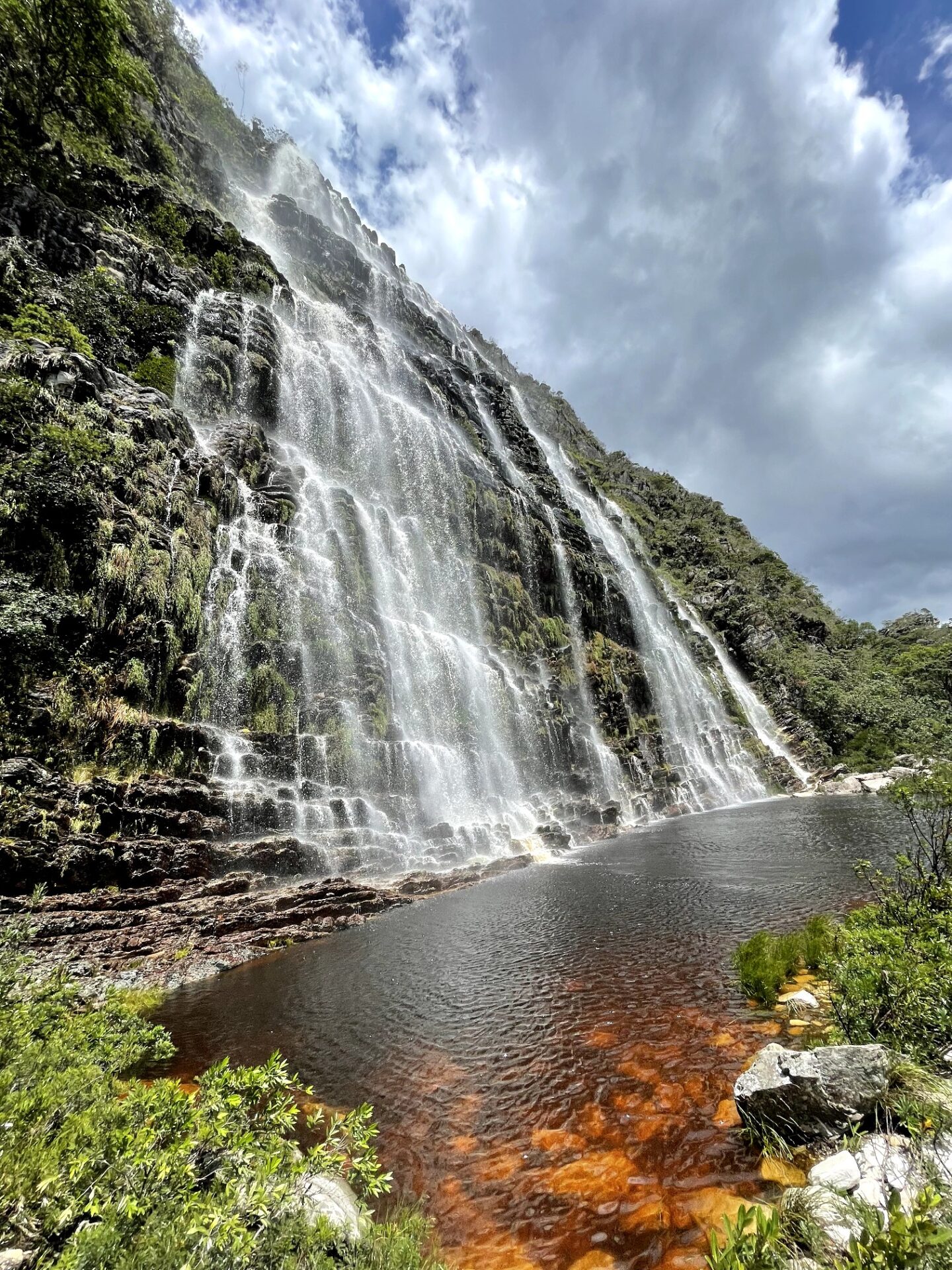 Lapinha Da Serra, Cachoeira Lajeado, Minas Gerais, Brasil